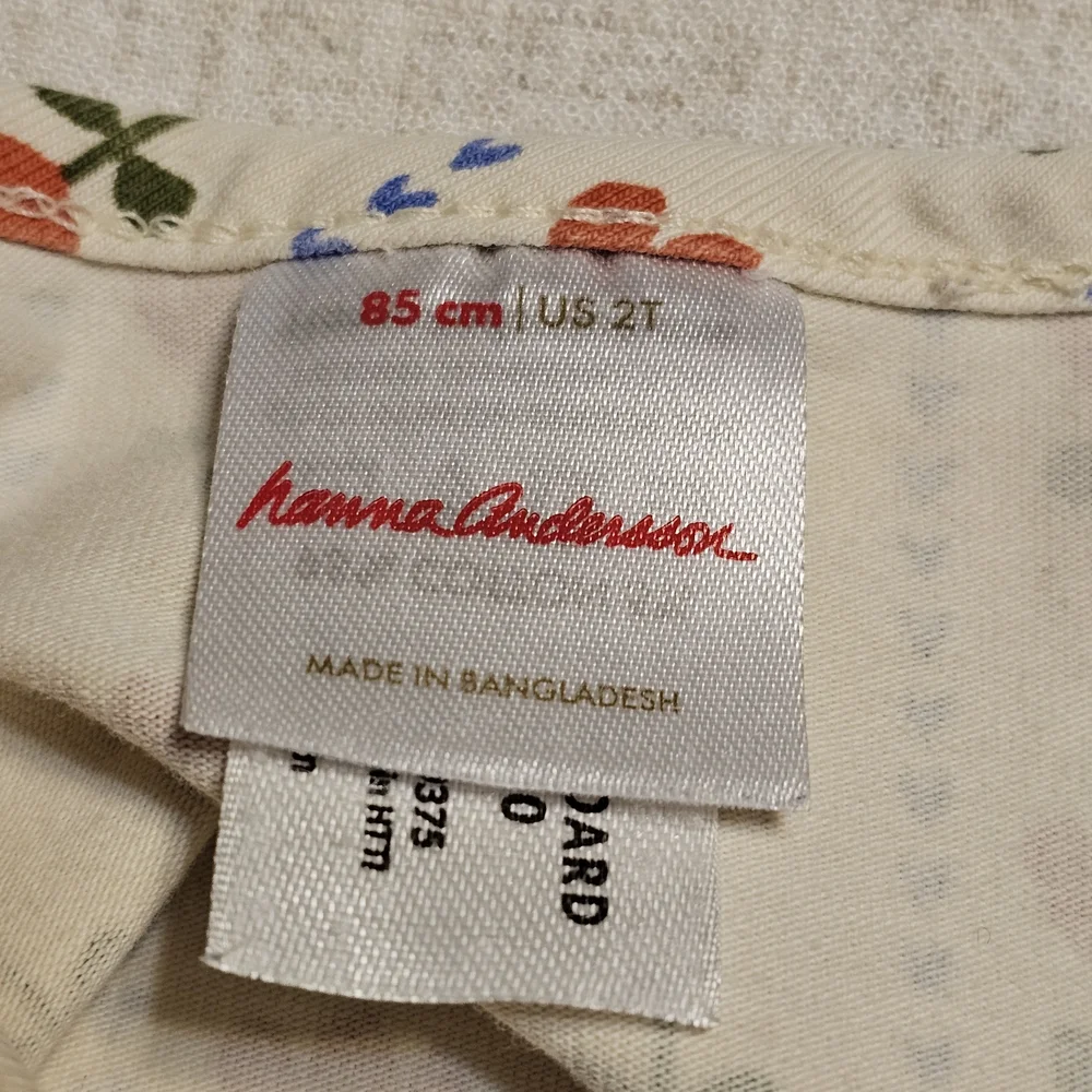 Hanna Andersson BUNDLE of 2 Organic Cotton Play Dresses (Total MSRP $88) 2T - Picture 5 of 13